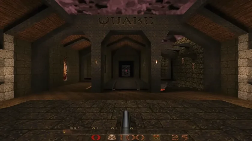 Quake на игровом движке Quake Engine (id Tech 1)