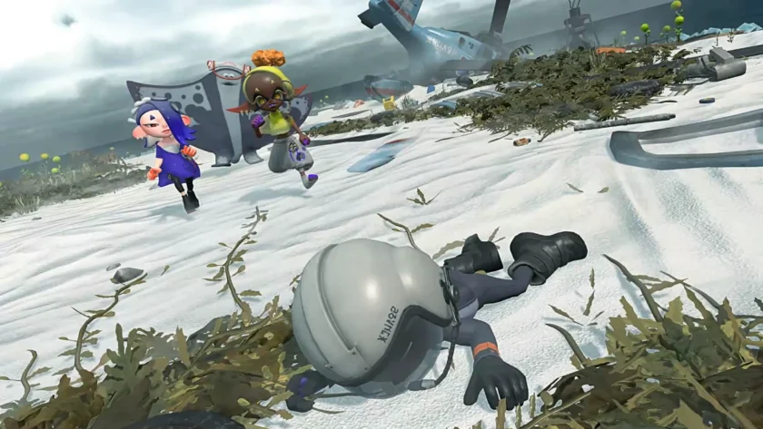 Splatoon Raiders: Шивер, Фрай и Биг Мен находят главного героя после крушения